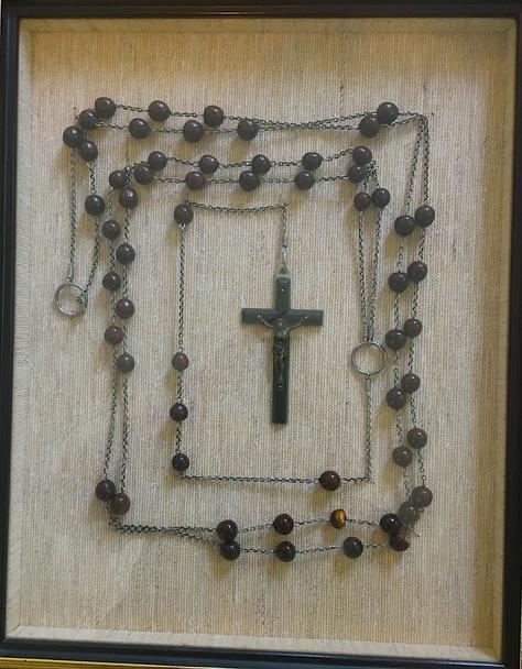 rosary beads, catholic nun, Sr. Mary Clarine